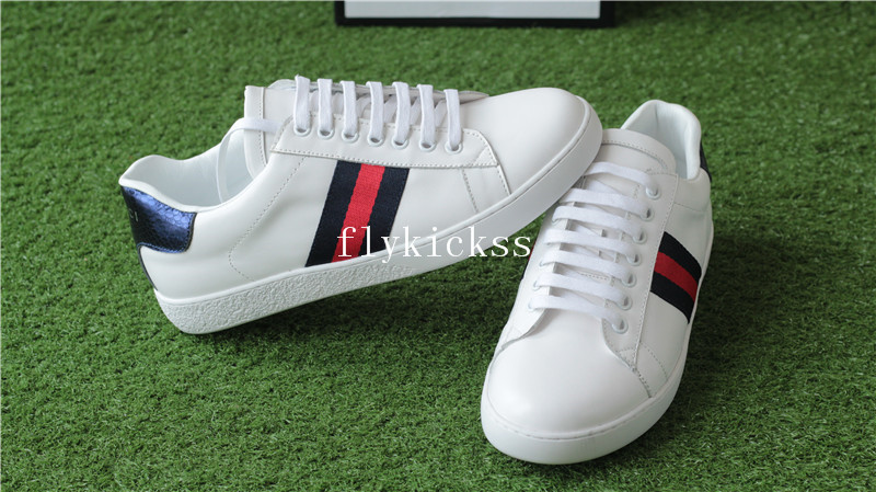 GC Ace Embroidered Sneaker Low Top White Blue